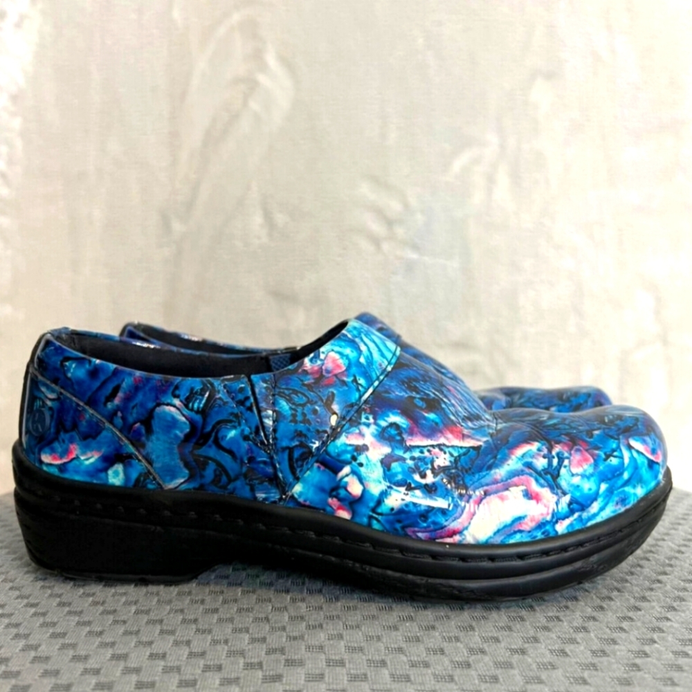 Klogs Mission Woman's Blue Work Shoe